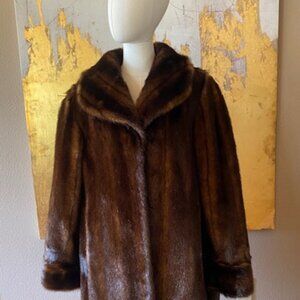 Terry Lewis Classic Luxuries Faux Fur Coat-MED